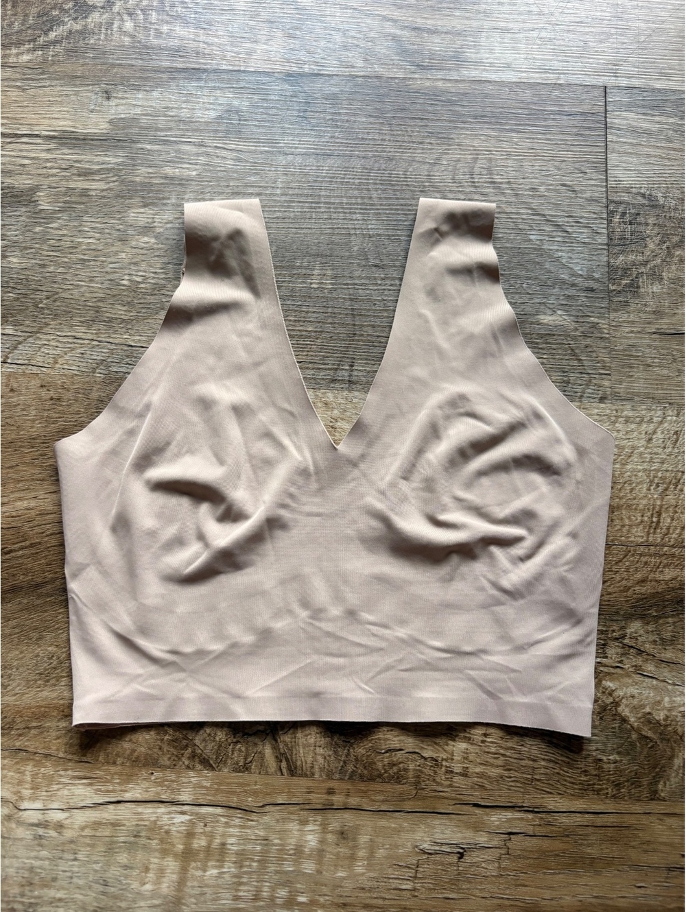 True & Co Nude Seamless Wireless Bra Size Small